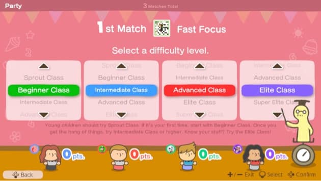 Game modes are shown. 