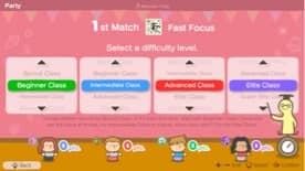 Adjustable skill levels are shown.